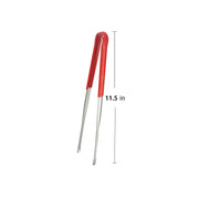 Jrsoul He 4Pcs Stainless Steel Kitchen Tongs Grill Tongs (11.5in) - Grill Parts America