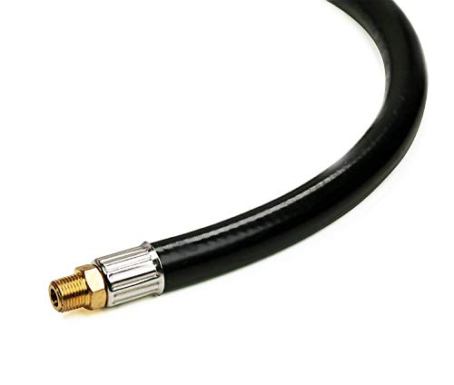 DOZYANT Weber 7503 21" Hose and Regulator with 1/8" NPT Male Thread with QCC1 Connection Replacement for Weber Spirit 500 & 700, Genesis 1000-5000, and Platinum I & II Gas Grills - Grill Parts America