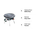 Coleman RoadTrip Party Basic Propane Grill, Detachable Legs, 8,000 BTU, 122 Sq In 2000020955 - Grill Parts America
