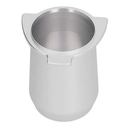 Aluminium Alloy Coffee Dosing Cup Powder Feeder Part Espresso Coffee Dosing Cup Compatible with Breville 8 Coffee Machine Silver - Kitchen Parts America