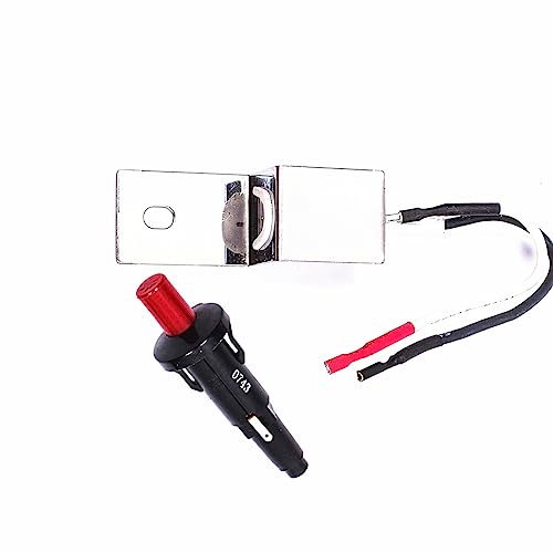 SafBbcue 80462 Grill Igniter Replacement for Weber Q1000 Q 2200 Q1200 Grill Accessories Replacement Parts,Weber Q100 Q120 Q200 Q220 Gas Grill Ignitor Replacement Parts,Weber 386001 386002 566001 Parts - Grill Parts America
