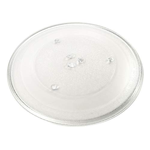 HQRP 13 1/2" Glass Turntable Tray fits Frigidaire 5304464116 5304509621 FFMV162LSA CFMV152CLBA CFMV157GBA CFMV162LBA FFMV1745TBA PLMV168CC1 Microwave Oven Cooking Plate 13-1/2-inch 345mm - Grill Parts America