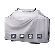 PALON Waterproof BBQ Grill Cover 75-Inch, Heavy Duty Outdoor Gas Grill Covers, with Built-in Vents Velcro, Barbecue Grills All Weather Protector for Weber Char-Broil Brinkmann Nexgrill and More - Grill Parts America
