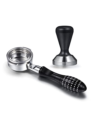 Espresso Machine Bottomless Portafilter58MM Espresso Portafilter Coffee Handle Bottomless Fit for Breville 920 980 990 Coffee Machine (Color : D) - Kitchen Parts America