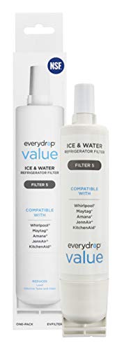 Everydrop Value by Whirlpool Ice and Water Refrigerator Filter 5, EVFILTER5, 1 Pack - Grill Parts America