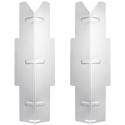 KXT Grill Heat Plates Replacement Parts for Dyna-Glo DGF350CSP, DGF350CSP-D, DGC350CNP-D, Stainless Steel Flavorizer Bar Heat Shield Tent for Dyna-Glo BBQ Grill Models (2 Pack) - Grill Parts America