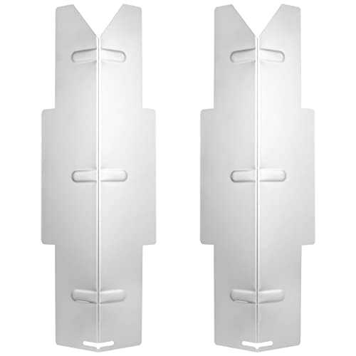 KXT Grill Heat Plates Replacement Parts for Dyna-Glo DGF350CSP, DGF350CSP-D, DGC350CNP-D, Stainless Steel Flavorizer Bar Heat Shield Tent for Dyna-Glo BBQ Grill Models (2 Pack) - Grill Parts America