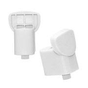 AMI PARTS WB06X10943 Handle Support Microwave Replacement Part Exact Fit for G.E Replaces AP5790057 PS8753758 3025054 EAP8753758 Pack of 2 - Grill Parts America