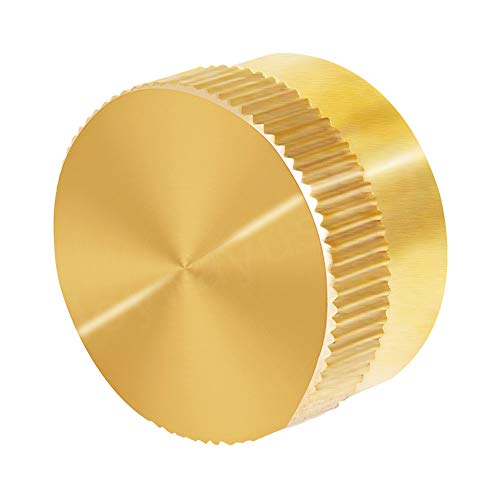 Joywayus 4Pcs Solid Brass Refill Propane Bottle Cap Universal for All 1 LB Gas Tank Cylinder Sealed Protect Cap - Grill Parts America