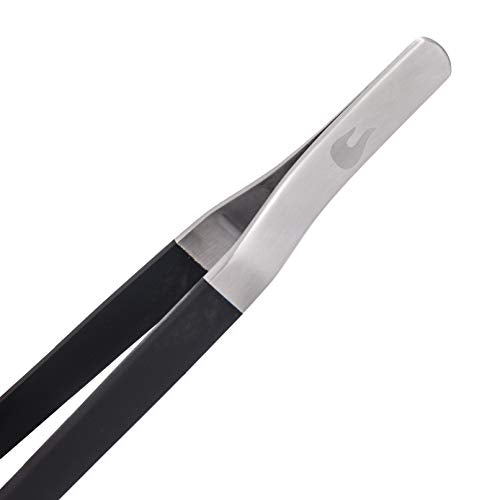 Char-Broil 8586712R06 Culinary Tweezer Tongs, Silver - Grill Parts America