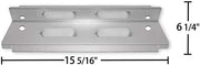 Hongso Gas Grill Replacement Parts Kit for Brinkman 810-3660-S, Brinkmann 810-3661-F, Includes 1 Curved Burner, 4 and 1 Heat Plates Shield, 3 Crossover Channel Tubes - Grill Parts America