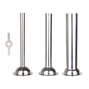 Food Meat Grinder Attachment Stainless Steel Sausage Stuffer Tubes Compatible with Size 5 Meat Grinder/Stand Mixers Machinery Parts - Kitchen Parts America