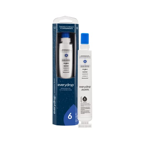 Everydrop by Whirlpool Ice and Water Refrigerator Filter 6, EDR6D1, Single-Pack , White - Grill Parts America