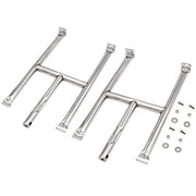 TAILGRILLER Burner Tube Set for Blackstone 28 Inch Griddle, Set of 2 Stainless Steel Grill Burner Tubes with Screws - Grill Parts America