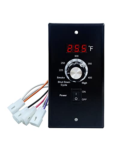 Digital Thermostat Controller Board Fit for Z Grills Pellet Grills Pro Thermostat Control Panel Kit Parts Replacement for Wood Pellet Grill BBQ Digital Pro Control Board Replacement - Grill Parts America
