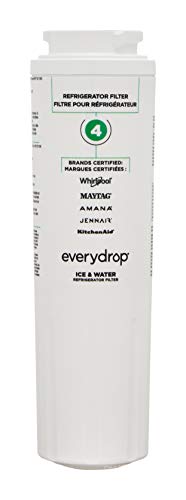everydrop by Whirlpool Ice and Water Refrigerator Filter 4, EDR4RXD1, Single-Pack & Affresh Dishwasher Cleaner, Helps Remove Limescale and Odor-Causing Residue, 6 Tablets - Grill Parts America