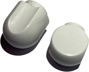 TJPoto Replacement Part Set of 2 Stand Mixer White Plastic Lock Lever Knob and Speed Control Knob for Kitchen aid - Kitchen Parts America