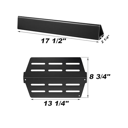 Genesis E310 Parts 7621 Flavorizer Bars 65505 Heat Deflector Replacement Parts for Weber Genesis 300 E-310 S-310 E-320 S-320 E-330 S-330 Porcelain Enameled Flavor Bars 7620 Genesis GS4 Grill Parts - Grill Parts America
