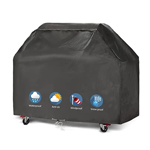 Duck Cover Copertura Impermeabile Per Barbecue - 177x61x132 Cm - Protezione Da Pioggia, Polvere E Neve Leggera