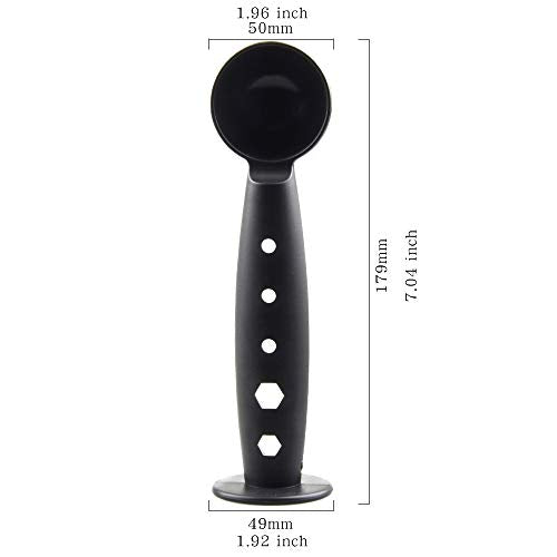 Coffer Tamper, Multifunctional Espresso Tamper with 10g Measuring Spoon, Coffee Tamping Tool for Barista Coffee Bean Press Coffee Grind Pressing (Espresso Scoop with Tamper 49mm) - Kitchen Parts America