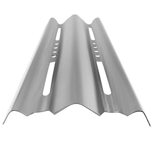 BBQration Stainless Steel Replacement Kit for Broil King 9635-84, 5-Pack 15 7/8" Heat Plates Shield and 15 13/16" Tube-in-Tube Burner Replacement for Broil King Baron 9615-54, 9235-27 and More - Grill Parts America