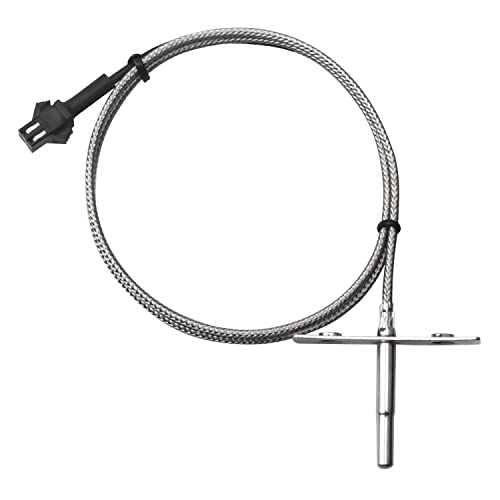 RTD Temperature Sensor Probe Compatible with Pit Boss 2-Series 3-Series Digital Electric Vertical Smoker, Part Number PB-39P600 Part, Electric Grill Temperature Probe Sensor - Grill Parts America
