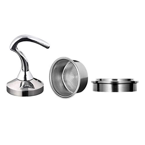 PETSOLA 3x Professional Coffee Tamper, Coffee Machine Parts Espresso Tamper Coffee Filter Espresso Tamper for Cafe Home Bar Kitchen, 51mm - Kitchen Parts America