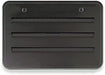 NORCOLD INC 621156BK Black Refrigerator Side Vent - Grill Parts America