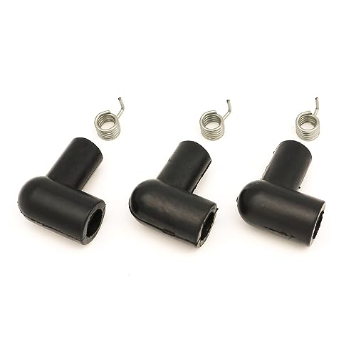 135-053 Spark Plug Boot For Stens 135-053 5mm wire Waterproof and shockproof （3 Pcs） - Grill Parts America