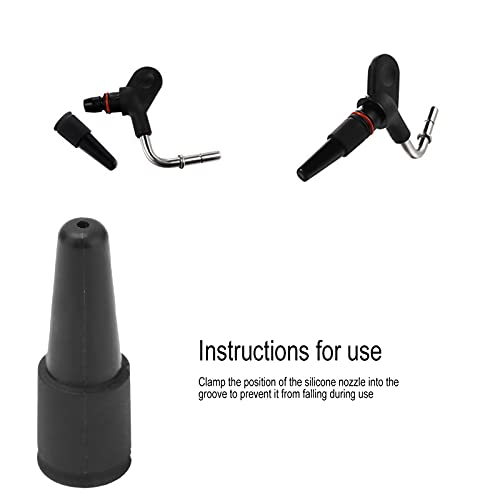 Coffee Machine Nozzle, Silicone Steam Nozzle Coffee Machine Spout Cappuccino Nozzle Milk Foam Nozzle Replcement for DeLonghi Coffee Maker - Kitchen Parts America