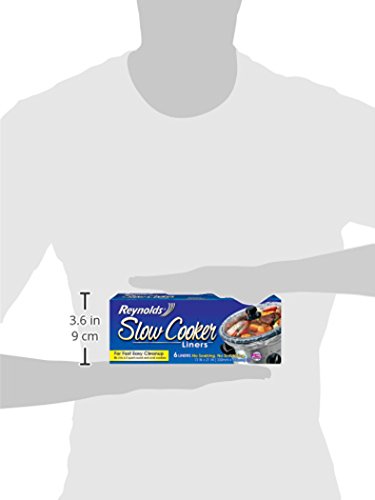 Reynolds Slow Cooker Liners, Clear - 6 count