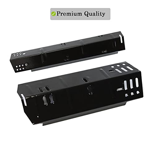Grill Parts for Dyna-Glo Dyna-Glo 5 Burner DGH474CRP DGH483CRP DGH485CRP, Dyna-Glo 4 Burner DGH450CRP Dyna-Glo 3 Burner DGH373CRP, Porcelain Heat Plate Stainless Steel Burner for Revoace GBC1793W - Grill Parts America