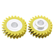 4162897 W10112253 W10380496 Carbon Brush and Mixer Worm Gear Kit Replacement For Whirlpool & KitchenAid Mixers 5K5SS 5K45SS 5KPM5 - Kitchen Parts America