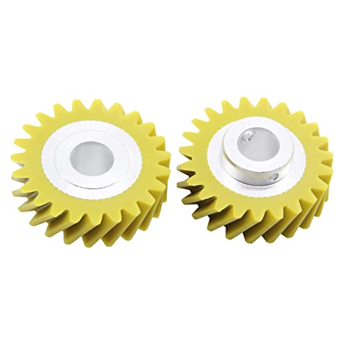 4162897 W10112253 W10380496 Carbon Brush and Mixer Worm Gear Kit Replacement For Whirlpool & KitchenAid Mixers 5K5SS 5K45SS 5KPM5 - Kitchen Parts America