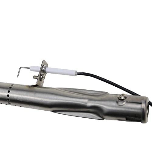 Hisencn Gas Grill Pipe Burners Tube, Heat Plate Tent Shield, Crossover Carry Over Tube Replacement Kits for Stok SGP4330SB SGP4331 SGP4130N, Stok Quattro 4 Burner Grills - Grill Parts America