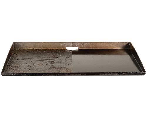 Blackstone 5060 Grill & Griddle Kit 8 Pieces Premium Flat Top Grill Accessories Cleaner Tool Set-1 Stainless Steel 6" Scraper, 3 Scouring Pads, 2 Cleaning Bricks, and 1 Handle, Black - Grill Parts America