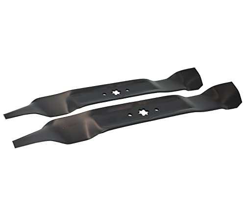 Parts Camp Mower Blade Replacement MTD 942-0616A 742-0616A Cub Cadet 742-04126 RZT-42 RZT42 Toro 112-0315 42-Inch Cut Lawn Mower Blade 2 Pack - Grill Parts America