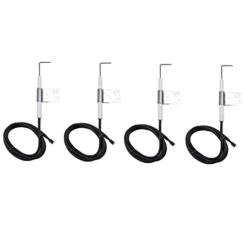 Utheer Grill Replacement Parts for Home Depot Nexgrill 4 Burner 720-0830H, 720-0830D, 720-0783E, 720-0830A Gas Grill, Included 4 Grill Burner Tube, 4 Heat Plates Shield Tent, 4 Ignitors - Grill Parts America