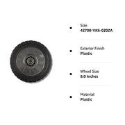 HONDA HRC216 Commercial Mower Back Drive Wheel Comp. Assembly 42700-VK6-020ZA - Grill Parts America
