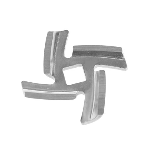 MDYNI 4 Pieces Meat Grinder Blade Spare Parts Stainless Steel Meat Chopper Replacement Meat Grinder Accessories for Grinders Mincers - Kitchen Parts America