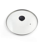 Cook N Home Tempered Glass Lid, 7.8-inch fit 8-inch/20cm, Clear - Kitchen Parts America