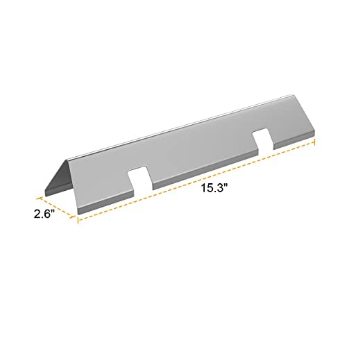 SafBbcue 7636 69787 Replacement for Weber Spirit 300 Flavorizer Bars Weber Spirit E310 Burner Tubes Cover Weber Spirit E310 E320 E330 SP320 SP310 Grill Parts 46510001 47510001 - Grill Parts America