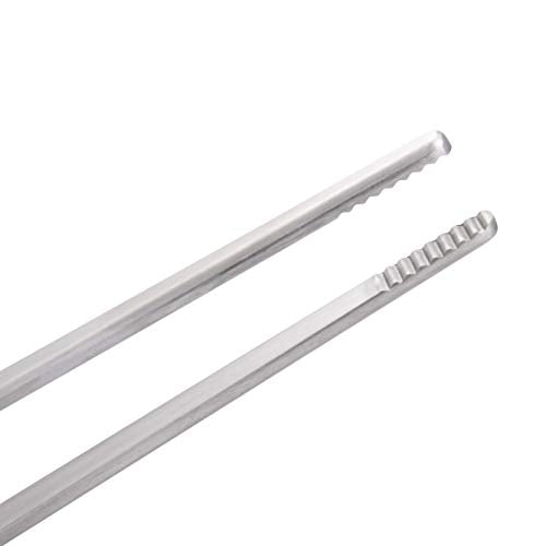 Char-Broil 8586712R06 Culinary Tweezer Tongs, Silver - Grill Parts America