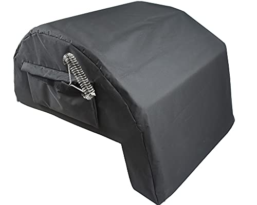 Mini Lustrous Built-in Grill Cover Compatible with Blaze 32 Inch 4-Burner Gas Grill, Water-Resistant Island BBQ Grill Top Cover, Black - Grill Parts America