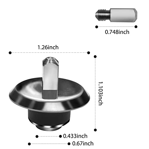 pampum Coupling Stud Slinger Pin Kit for Oster Blender Oster Osterizer Replacement Parts(2pack) - Kitchen Parts America