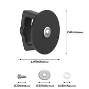 Silicone Universal Pot Lid Replacement Knobs Pan Lid Holding Handles Anti-scald Cookware Cover for Kitchen Glass Lid 2 Pack Black - Kitchen Parts America