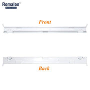 Romalon WP2223320 Refrigerator Drawer Slide Rail fit for Whirl-Pool Ken-More 2223320 Pan Slide Replacement Part Exactly fit for GD5R, GD5S, GD5Y, 10655216400 - Grill Parts America