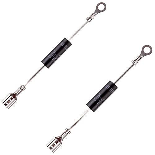 BOJACK CL04-12 Microwave Diodes 0.5A 12KV Compatible for WB27X10597 W10492276 Replaceable Parts 4512,T4512, CL4512 High Voltage Diode(Pack of 2 Pcs) - Grill Parts America