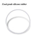 6 Pieces Rubber Gasket Replacement Seal White O-ring Compatible with Magic 250W - Kitchen Parts America