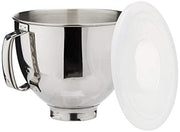 KitchenAid K5THSBP Tilt-Head Mixer Bowl with Handle, Polished Stainless Steel, Polished Stainless Steel, 5-Quart - Kitchen Parts America